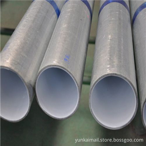 Inner PE Lining and Outer Galvanized Steel Pipe for Water Transfer
